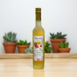 มีวิธีการเสิร์ฟ Fourble Peach Fruit Wine ที่แนะนำหรือไม่?