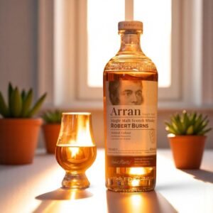 Robert Burns Single Malt Whisky มีการบ่มในถังไม้ประเภทใด?