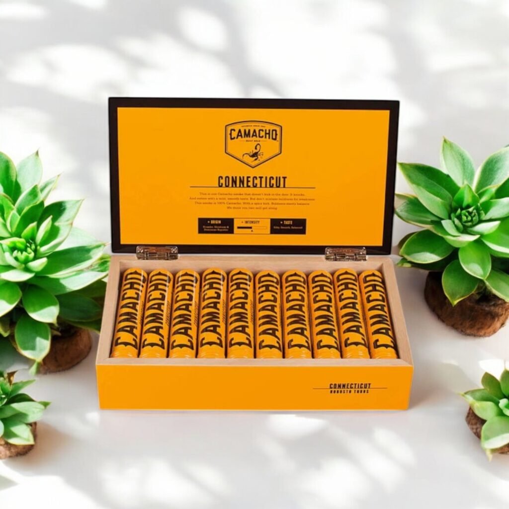 Camacho Connecticut Robusto Tubo 5x50 ซิการ์