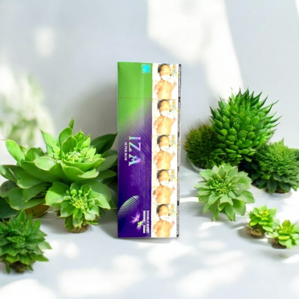 IZA Blueberry Menthol สัมผัสรสชาติทุกคำสูบ 🍇✨