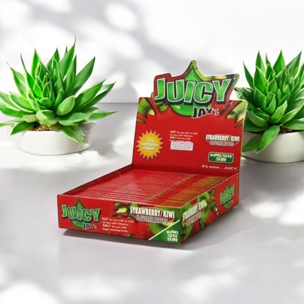 Juicy Jay Slim Rolling Paper Strawberry ประสบการณ์ด้วยรสชาติ