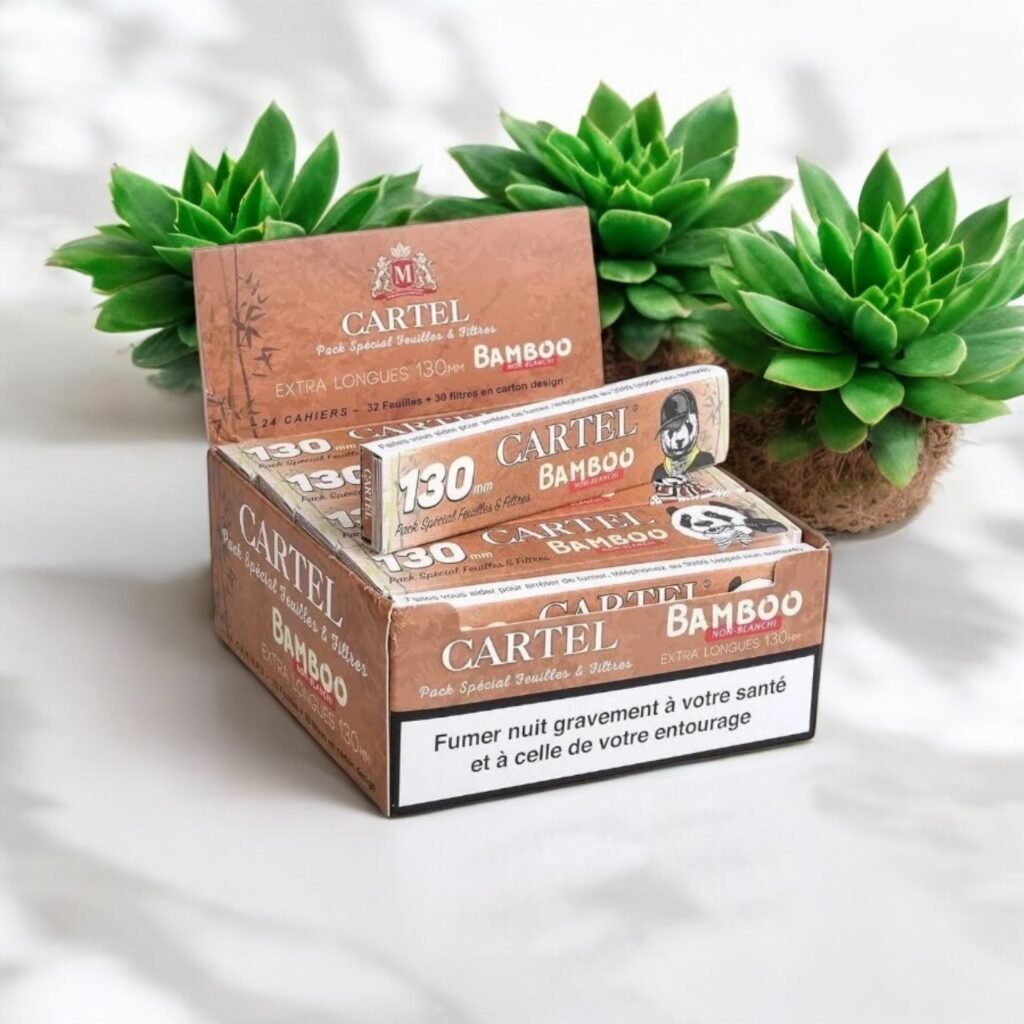 Papel Cartel 130mm Bamboo Con Filtros