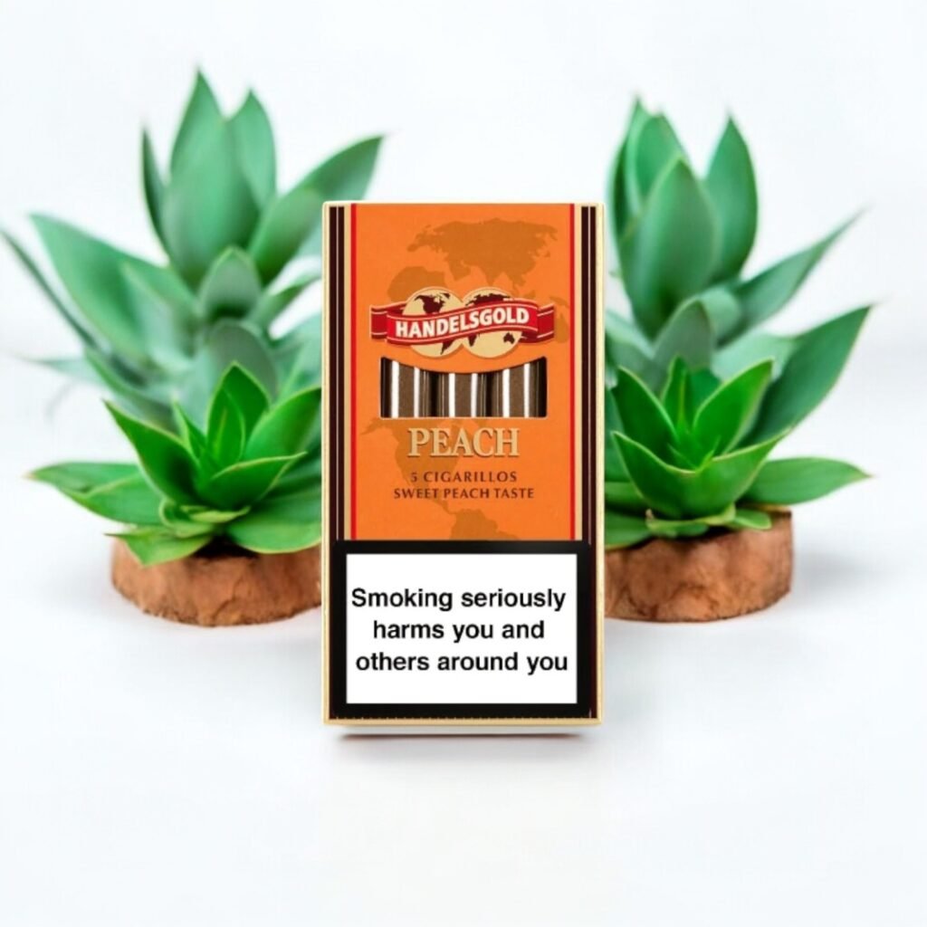 Handelsgold Peach สัมผัสรสชาติพีชในทุกคำสูบ