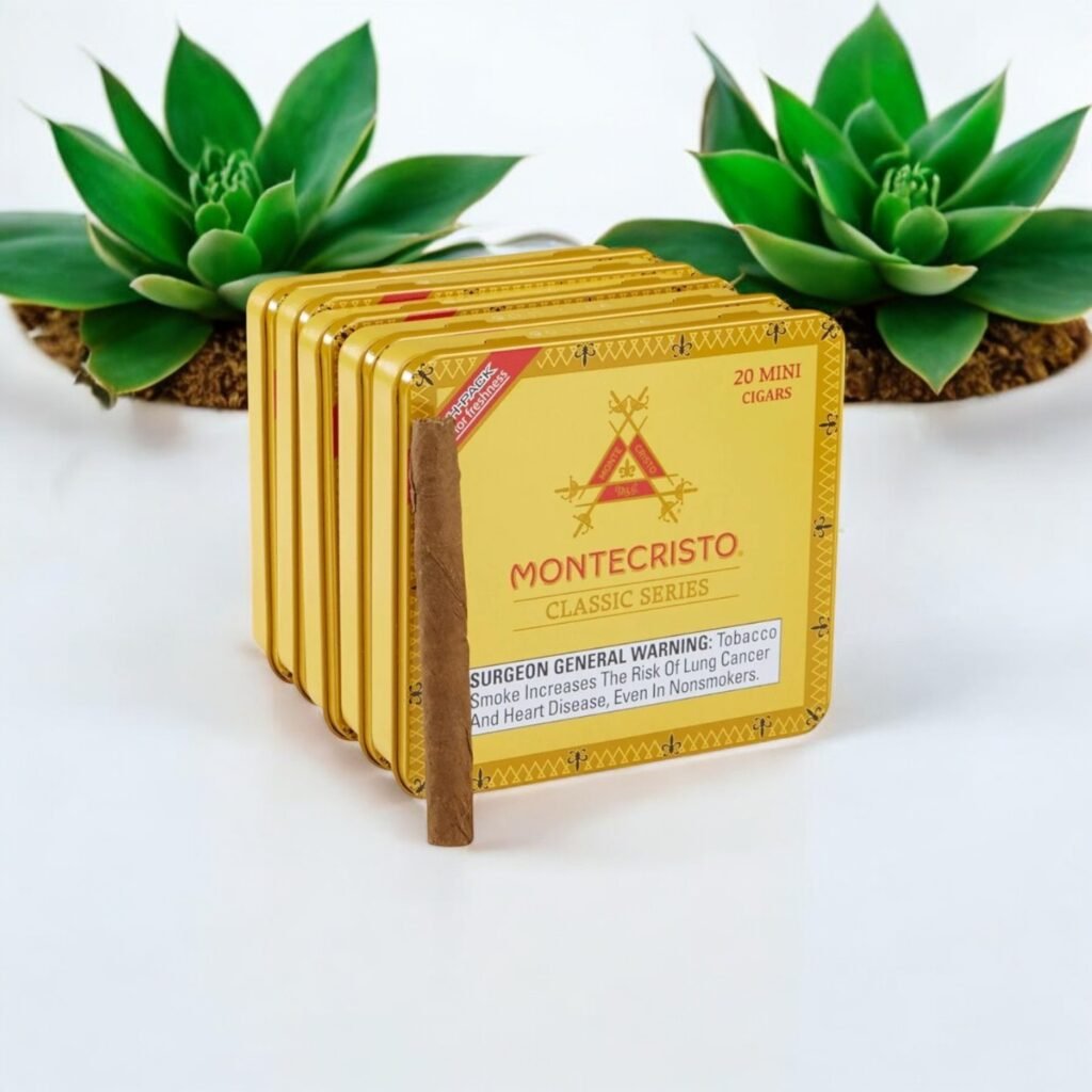 Montecristo Classic Mini ประสบการณ์การสูบที่น่าพอใจในขนาด 2 78 นิ้ว x 20