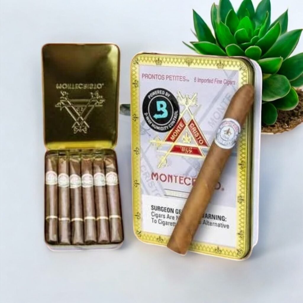 Montecristo White Prontos Petites ประสบการณ์การสูบที่น่าพอใจในขนาด 4 นิ้ว x 33
