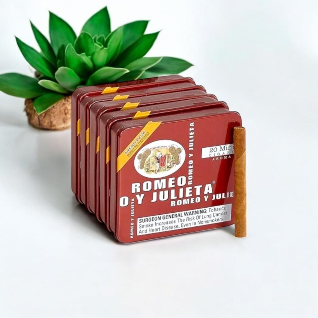 Romeo y Julieta 1875 Minis Aroma Red ประสบการณ์การสูบที่หอมหวานและเข้มข้น