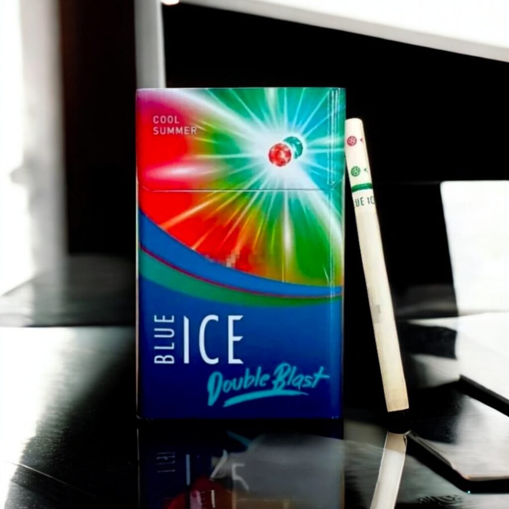 Blue Ice เย็นสดชื่นกับกลิ่นสตรอเบอรี่! 🥶🍓🧊