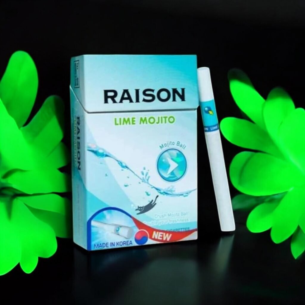 บุหรี่ Raison Lime