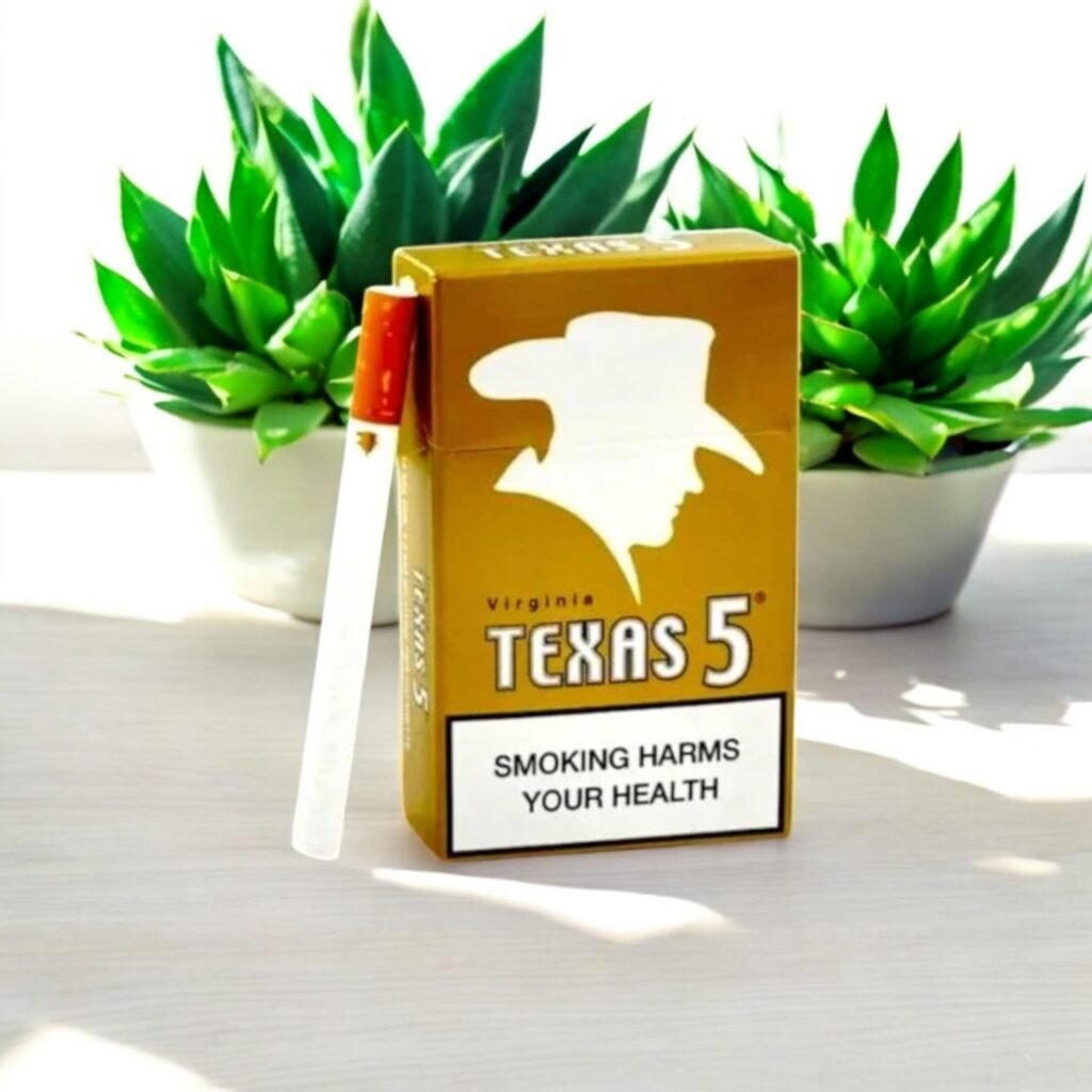 Texas 5 Gold (ซองแข็ง) 🔥🚬