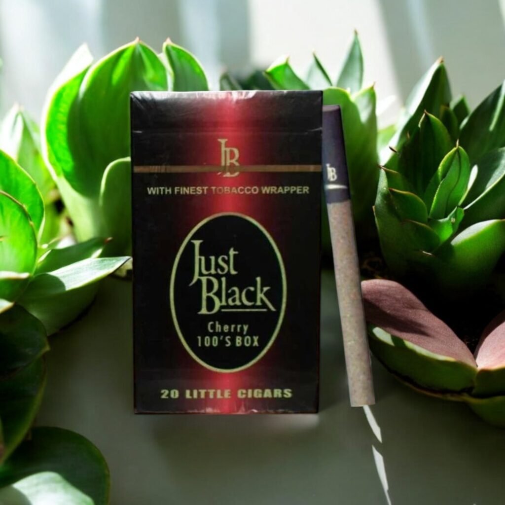บุหรี่มินิซิก้าร์ Just Black สัมผัสรสชาติเชอรี่หวาน