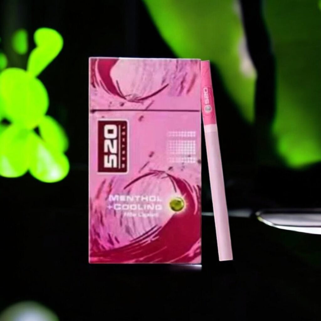 บุหรี่เย็นกลิ่นเมนทอลจากแบรนด์ 520