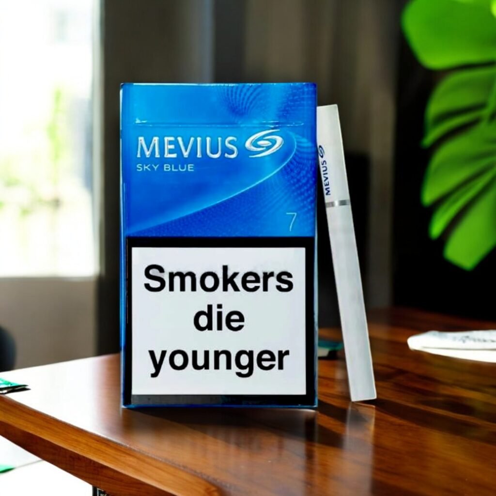 บุหรี่ Mevius ประสบการณ์สูบไลท์จากญี่ปุ่น