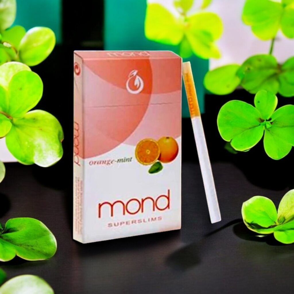 🥶 บุหรี่ Mond สัมผัสความหอมจากส้มและมิ้นท์