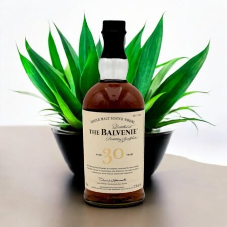 What is the recommended glassware for enjoying The Balvenie Thirty 30 Years Old?