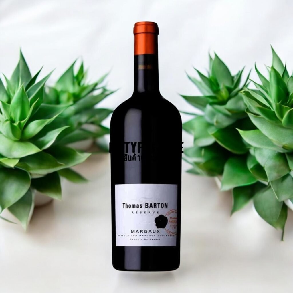 What is the winemaking process for Thomas Barton Reserve Margaux 2012?