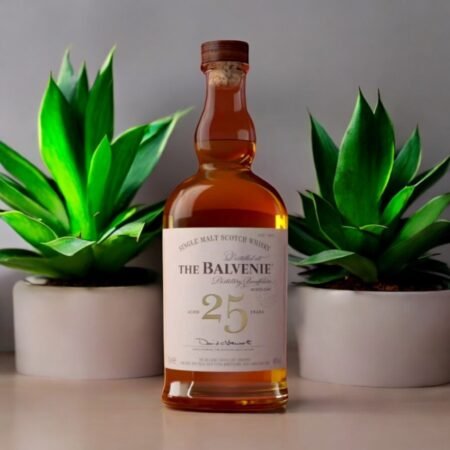 How does the flavor profile of Balvenie 25 Year Old evolve over time?