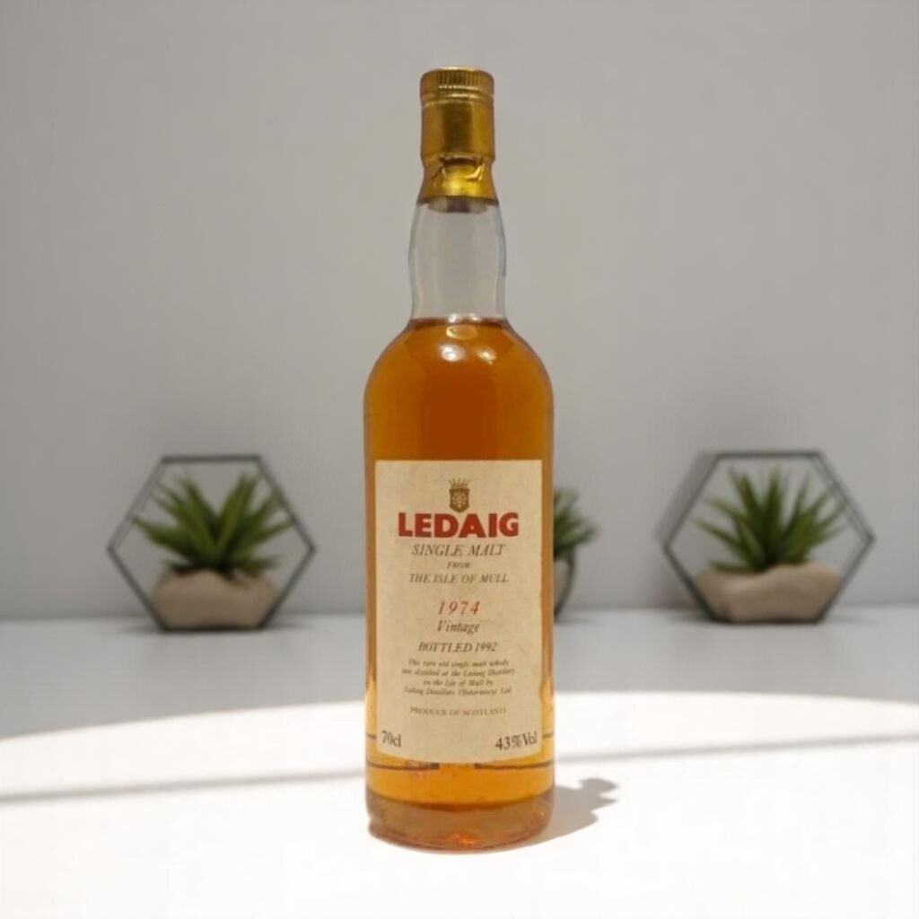 มีคำแนะนำในการเก็บรักษา Ledaig 1974 อย่างไร?