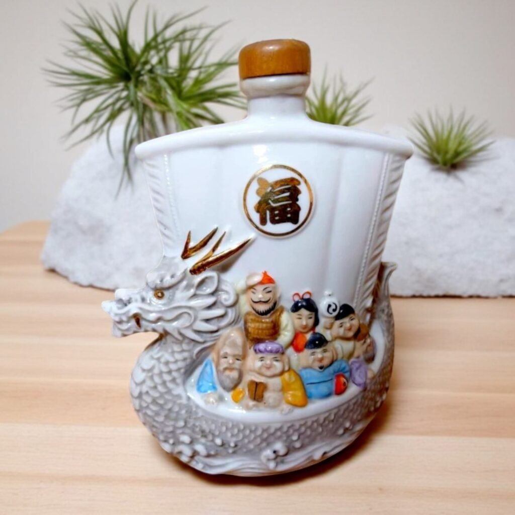 มีประวัติหรือแรงบันดาลใจในการออกแบบขวด Nikka Whisky Seven Lucky Gods หรือไม่?