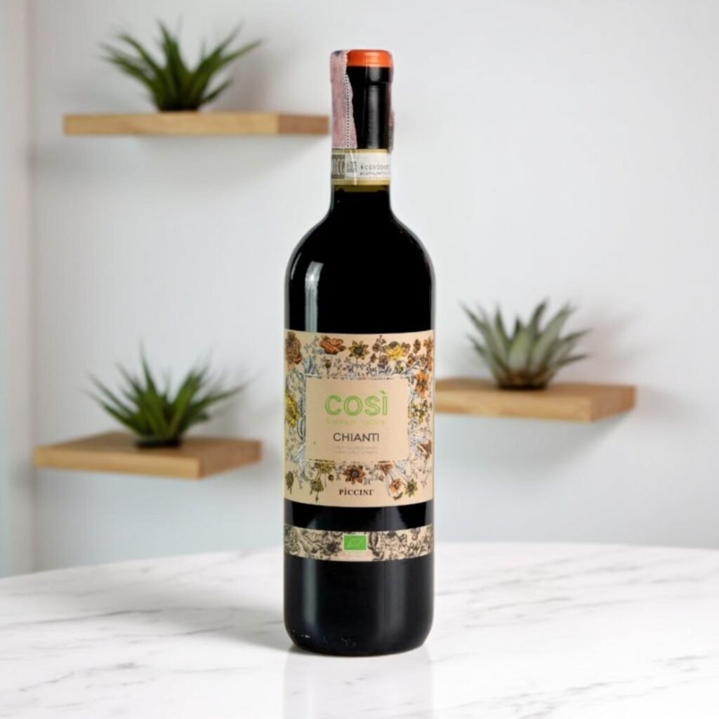 มีอาหารประเภทไหนที่เหมาะสำหรับการจับคู่กับ Piccini Cosi Organic Chianti?