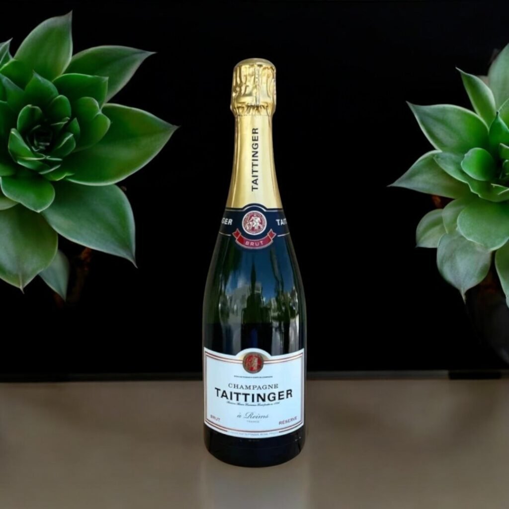 Taittinger Brut Réserve ใช้ส่วนผสมจากองุ่นพันธุ์ไหนบ้าง?