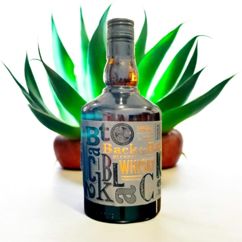 Can Back To Black Blended Scotch Whisky be aged?