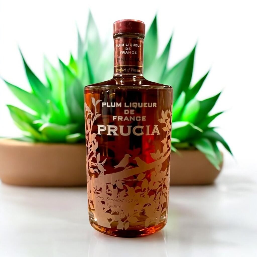 What is the alcohol content of Suntory Prucia Plum Liqueur De France?