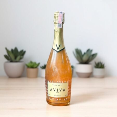 Espumante Aviva Glitter Gold มีบรรจุภัณฑ์อย่างไร?