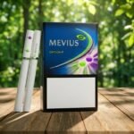 บุหรี่ Mevius Option 2 ซองสีน้ำเงิน บุหรี่ญี่ปุ่น 2 เม็ดบีบ กลิ่นองุ่นและเมนทอล