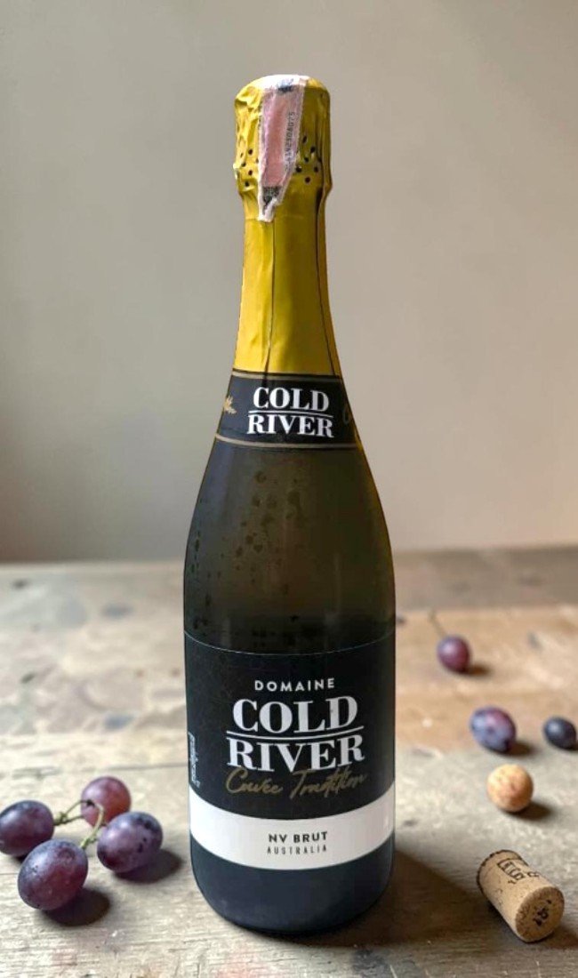 Domaine Cold River Cuvée Tradition Brut สปาร์คกลิ้งไวน์ Brut กลิ่นซิตรัส