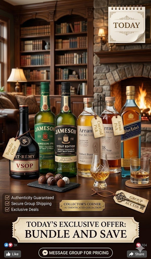 ดีลใหญ่ประจำวัน โปรโมชั่น 1 แถม 1 สุดเอ็กซ์คลูซีฟ 🥃 เรียนสมาชิกและนักสะสมทุกท่านครับ วันนี้แอดมิน...