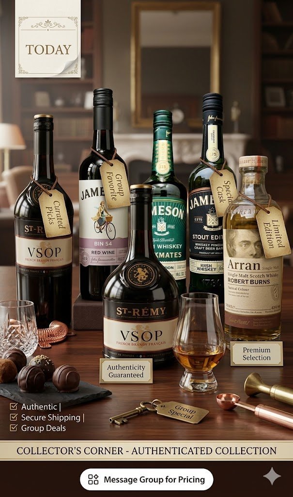 ดีลใหญ่ประจำวัน โปรโมชั่น 1 แถม 1 สุดเอ็กซ์คลูซีฟ 🥃 เรียนสมาชิกและนักสะสมทุกท่านครับ วันนี้แอดมิน...
