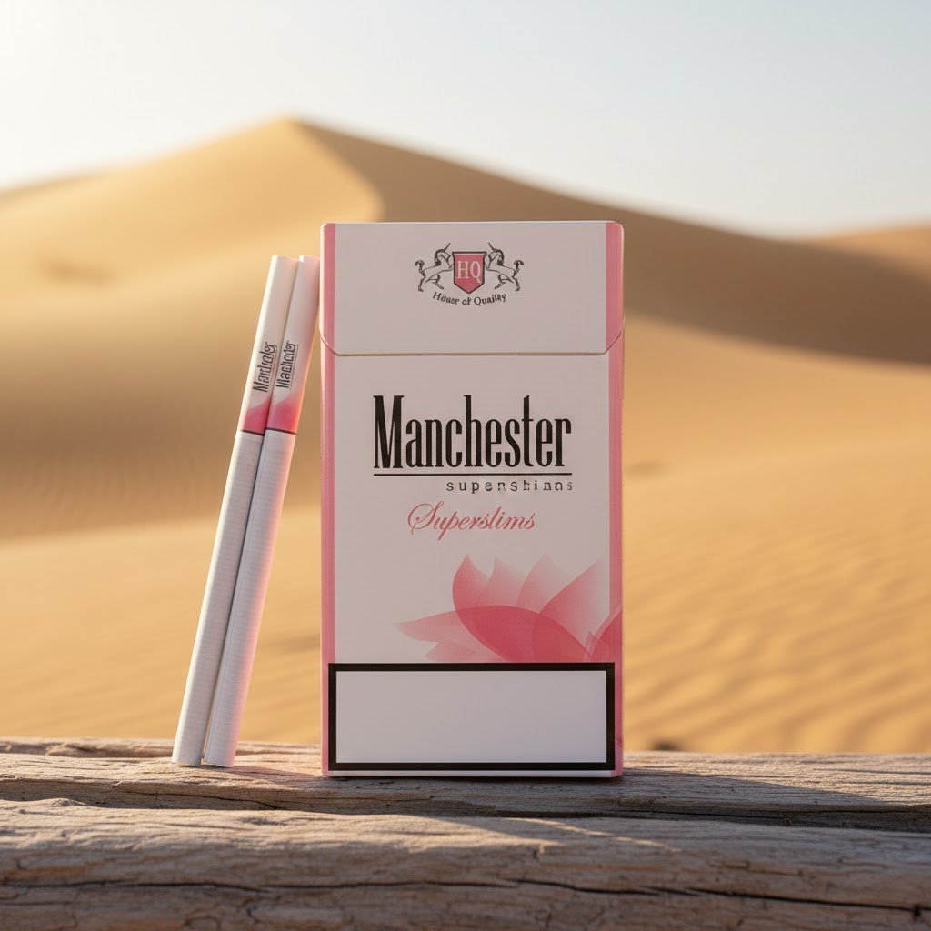 บุหรี่ Manchester Double Drive แบบเม็ดบีบคู่ กลิ่นบลูเบอร์รี่และมิ้นต์ ดีไซน์ทันสมัย สินค้านำเข้าจากอังกฤษ